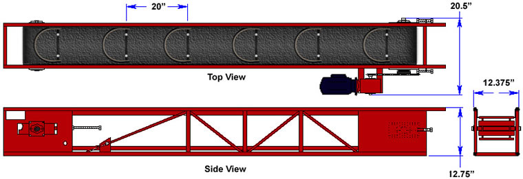 Belt Conveyors, Conveyor, Dirt Conveyor, Incline Conveyor, 