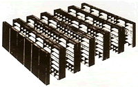 17" rotabin revolving shelf units