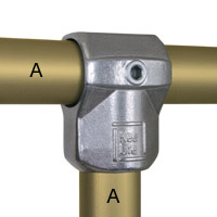 Type L10 Single Socket Tee is designed to give a 90 degree butt joing between two pipes.