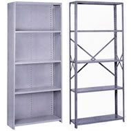 stand alone offset angle shelving