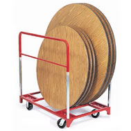 round folding table mover