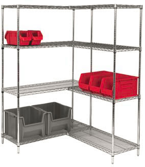 wire shelving add-on kits