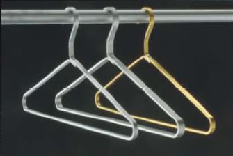 solid aluminum hangers