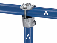 The Type 16 Clamp-On Tee is widely used for adding to and modifying existing structures.