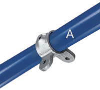 Type M52 Male Corner Swivel Socket Member can also be used for attaching flat panels to tubular structures.