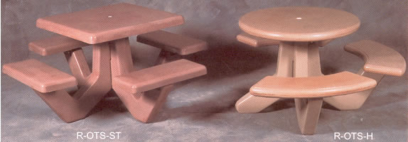 concrete tables with handicap 