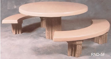 concrete tables