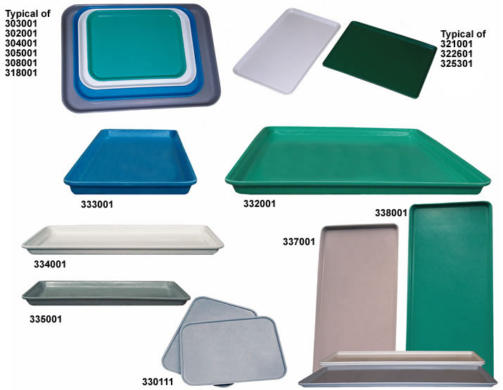 conveyor and assembly trays