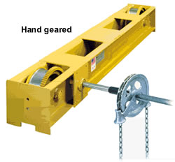 hand geared crane components