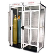 high pressure cylinder storage cabinets