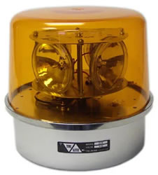 four sealed beam rotator beacon light