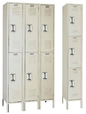 double tier lockers