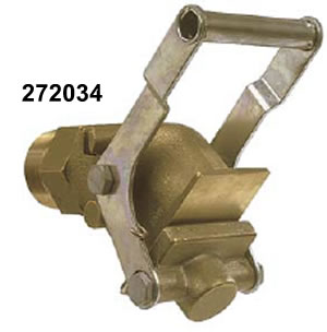 heavy duty 2" brass gate valve