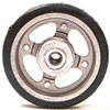 demountable solid rubber wheels