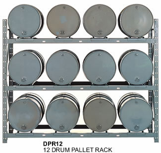 drum pallet racks