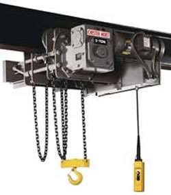 electric low headroom chain hoists