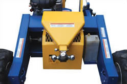 The Gas Powered Trailer Mover has ball sizes of 1 7/8", 2" and 2-5/16".