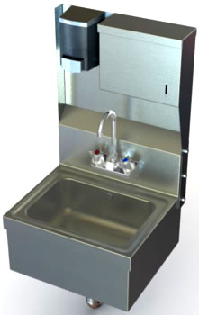 stainless laundry sink