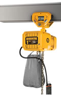nerp series electric chain hoist with push trolley