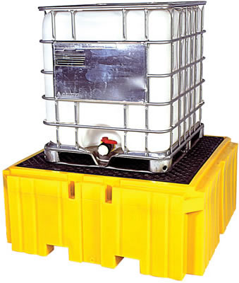 Protect IBC spills, with our IBC Containment Pallet. 