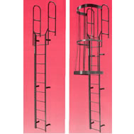 fixed steel ladders