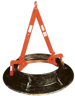 pipe and manhole handling sleeve lifters