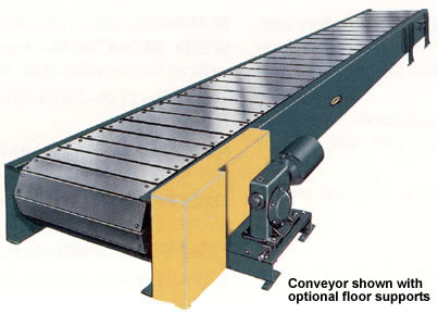 heavy duty horizontal slat conveyor