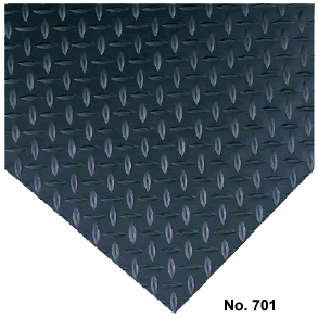 Wearwell  non-conductive diamond plate switchboard mat