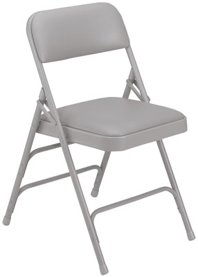 steel vinyl folding chair