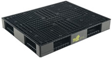 Plastic Pallets and Skids Model No. PLPB-4840 for unsupported rack