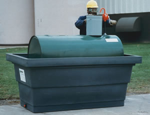 poly tank containement unit