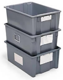 polylewton stack-n-nest containers