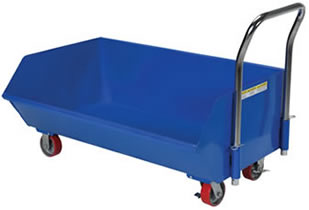 Low Profile Hoppers have optional leak proof seams and drainage plugs.