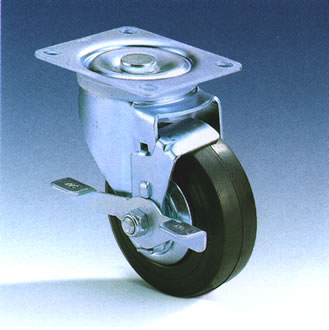 swivel caster with optional