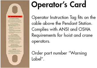operators card