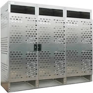 aluminum high pressure cylinder storage cabinets