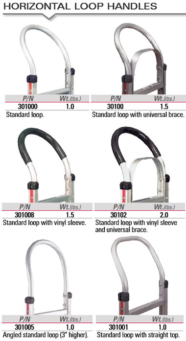 horizontal loop handles