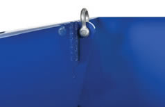 Self-Dumping Steel Hoppers with Bumper Release has the option of having 4 Lifting Lugs Welded on to it, one in each corner.