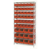giant open hopper wire shelving systems