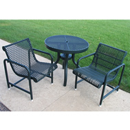 polysteel tables & chair