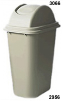 soft wastebaskets and tops