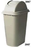 soft wastebaskets and tops