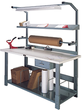 Stackbin Packing Stations are perfect for all shipping departments