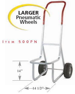 10-3/8 Width x 48 Height x 33 Depth 240 lbs Capacity Raymond 550 Stacked Chair Dolly with 8 x 1-3/4 Skid-Resistant Rubber Wheels 