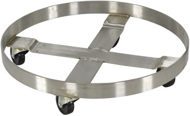 Stainless Steel Dolly Model No. DRUM-SS-55-H