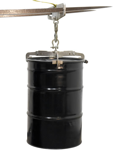 One Clamp Fit All Drum Drum Lifter for 55 Gallon Steel and Plastic Drums 1100 Lbs Capacity 2021 Updated Vertical Drum Clamp 