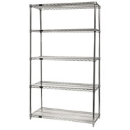 stainless steel wire shelving system