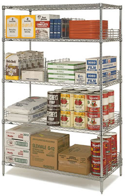 stainless shelving systems