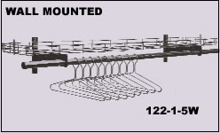 coat and hat rack systems