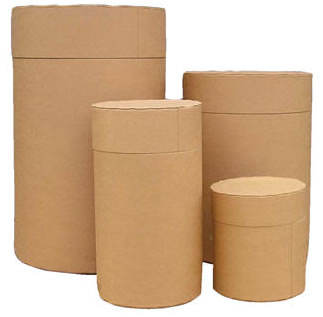 Round All Fiber Drums are a lightweight and cost effective design for an alternative to steel drums and do not include any steel components.